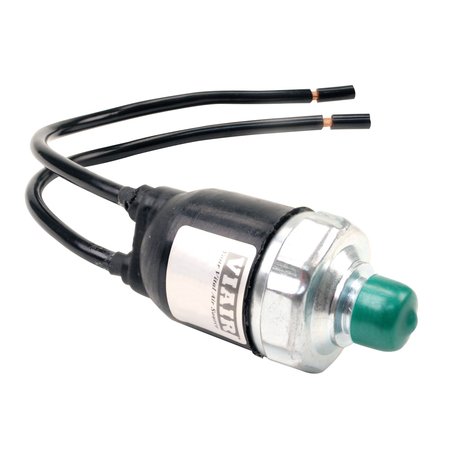 VIAIR Sealed Pressure Switch, 14 M NPT Port, 12 GA Lead Wires 85 PSI On, 105 PSI Off 90226